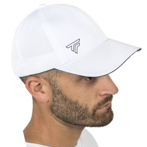 TECNIFIBRE Tech Cap White Unisex (TCWB Würzburg )