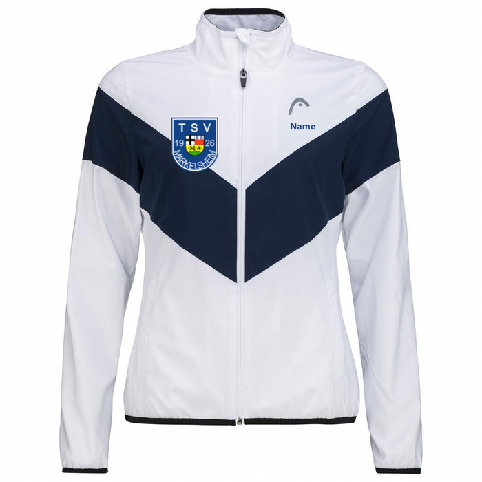 Club 22 Jacket Damen (TSV MARKELSHEIM) Weiß/ Blau
